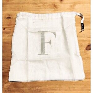 GIANFRANCO FERRE MILANO Authentic Drawstring sheer dust bag pouch | 12.5” x 13”